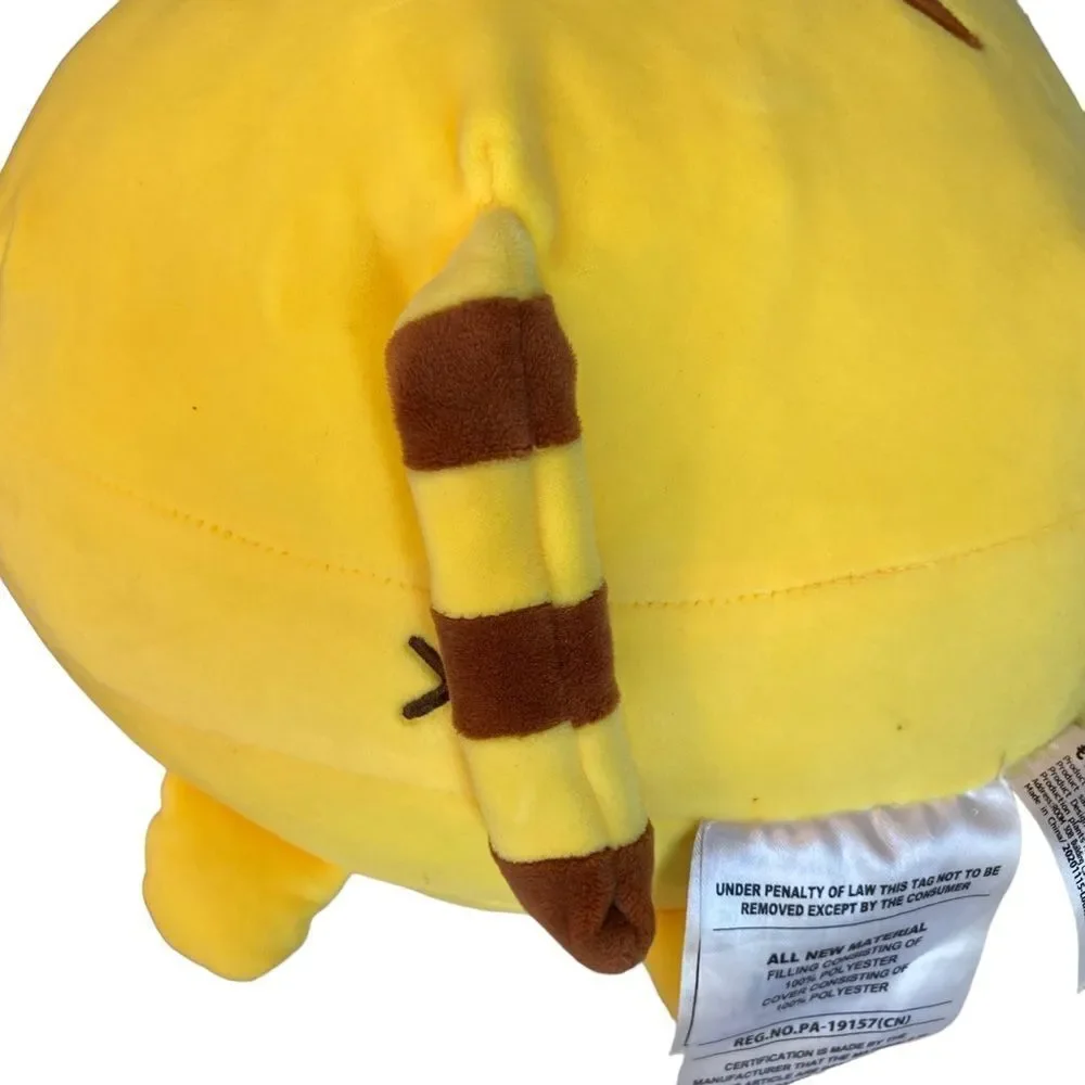 Mochipuni‎ Picnyan Doyan Menma Yellow Cat Plush 14